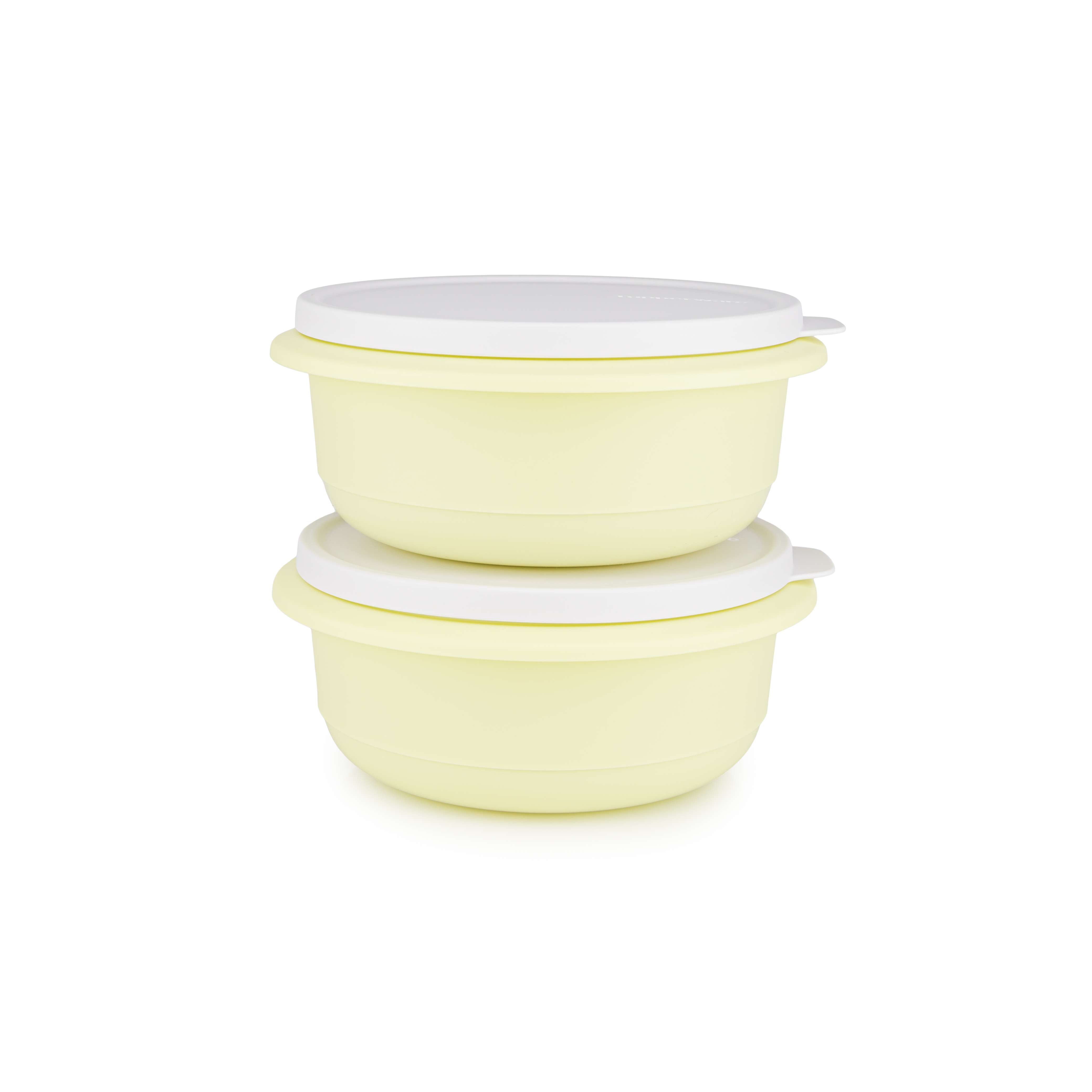 Tupperware Peng Servierschüsseln Set 1 L Gelb Schüssel Salatschüssel + Bonus